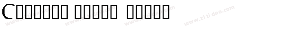 Cracked stone字体转换